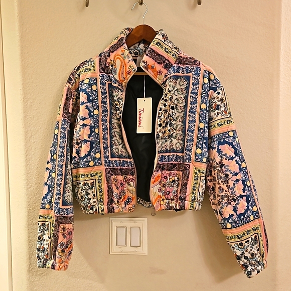TIMIAMI cropped quilted puffer - Picture 2 of 4